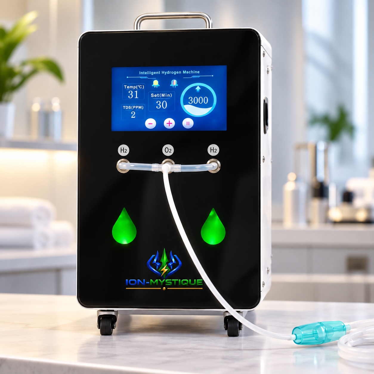 hydrogen-oxygen therapy inhalation device