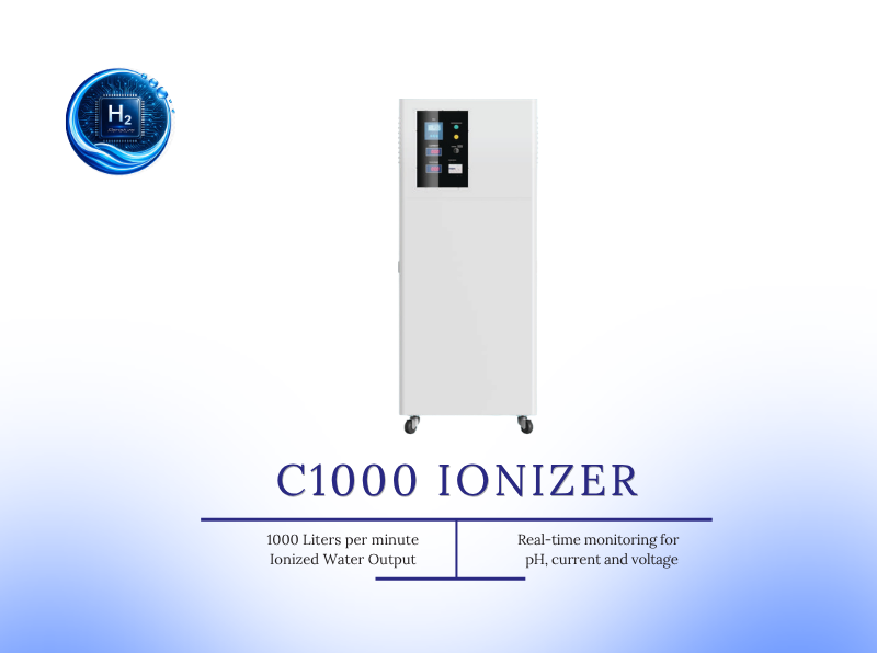 c1000 ionizer front