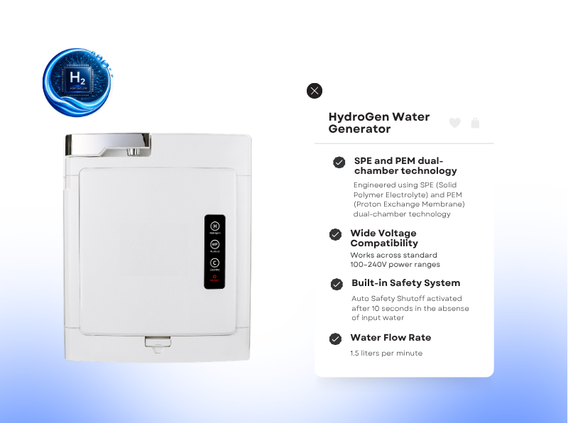 hydrogen white back