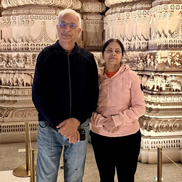 Mr.Harish and Mrs. Anju